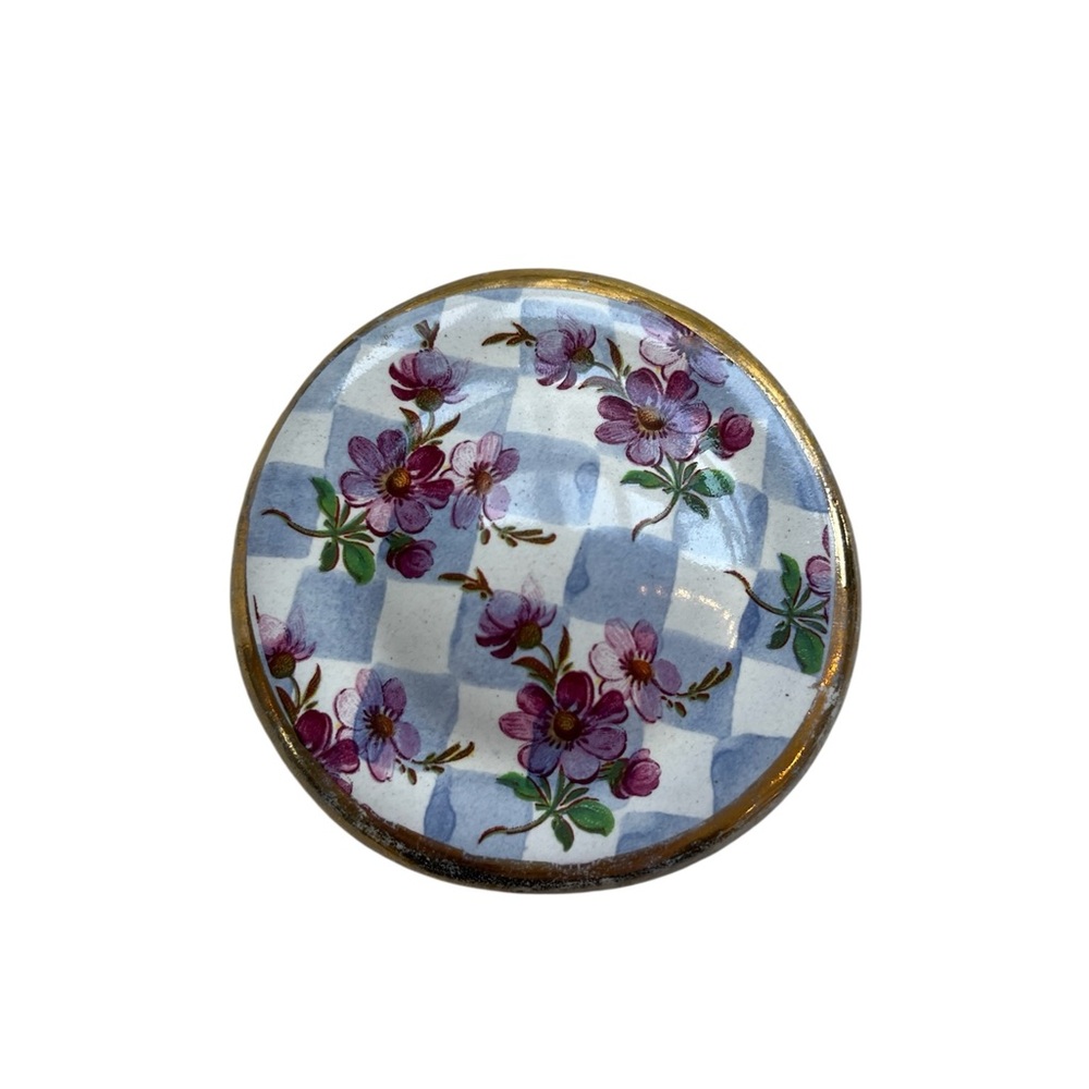 Set of 2 MacKenzie Childs “Morning Glory” Cabinet Pull, Knob Hardware